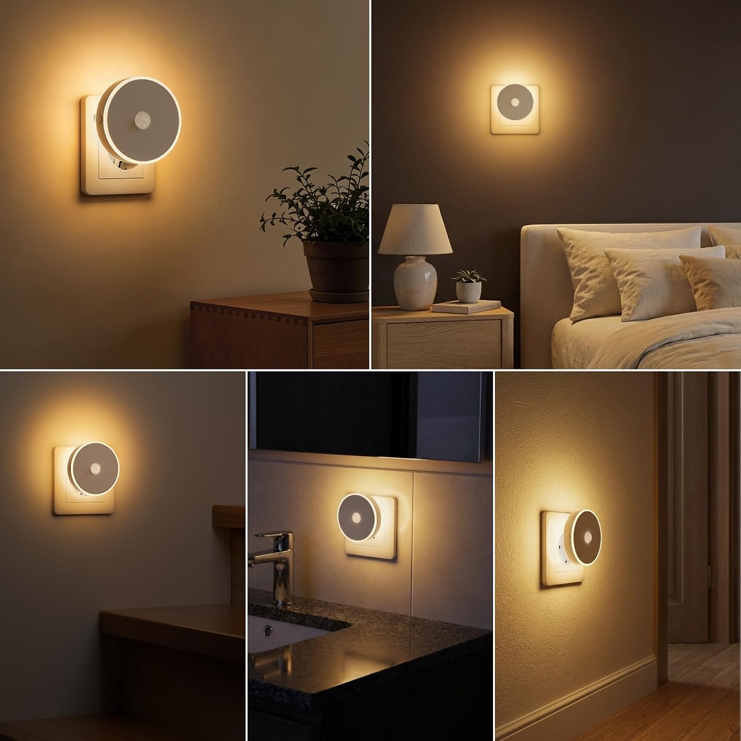 Thumbnail 6 de Luce Notturna per Bambini con Retroilluminazione (2 Pezzi) – sensore di movimento, regolabile e da presa