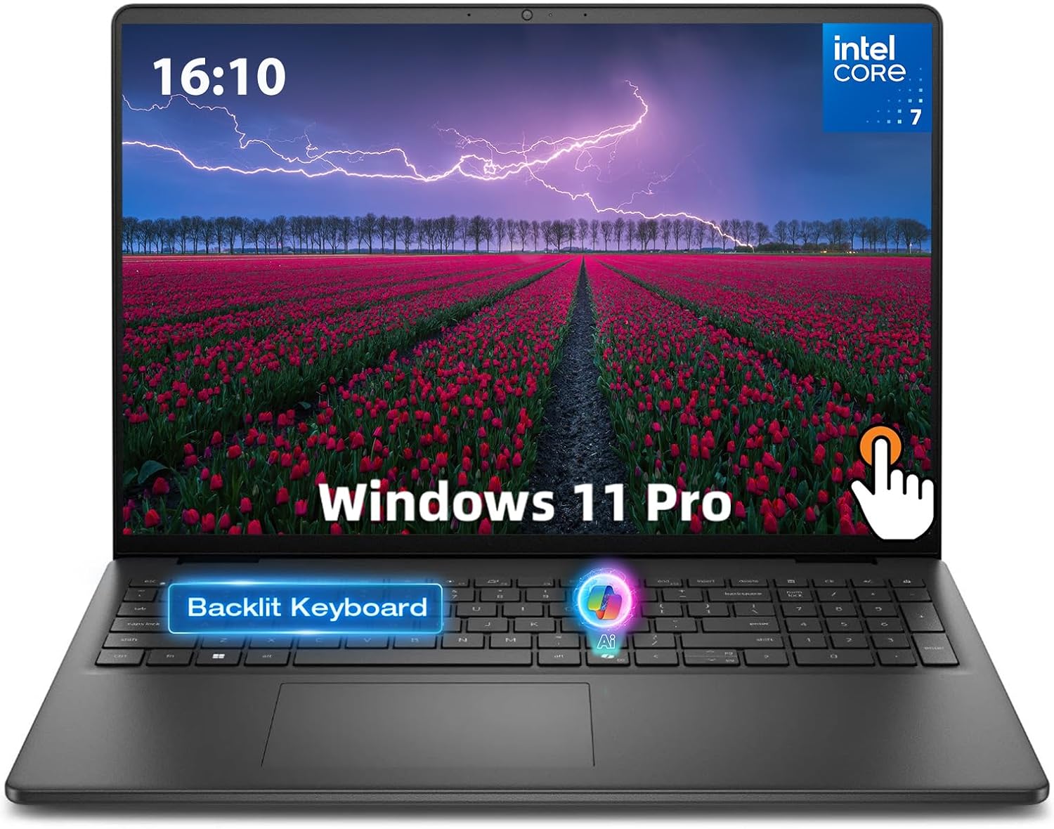 Detalle de Dell 16-inch Touchscreen Laptop