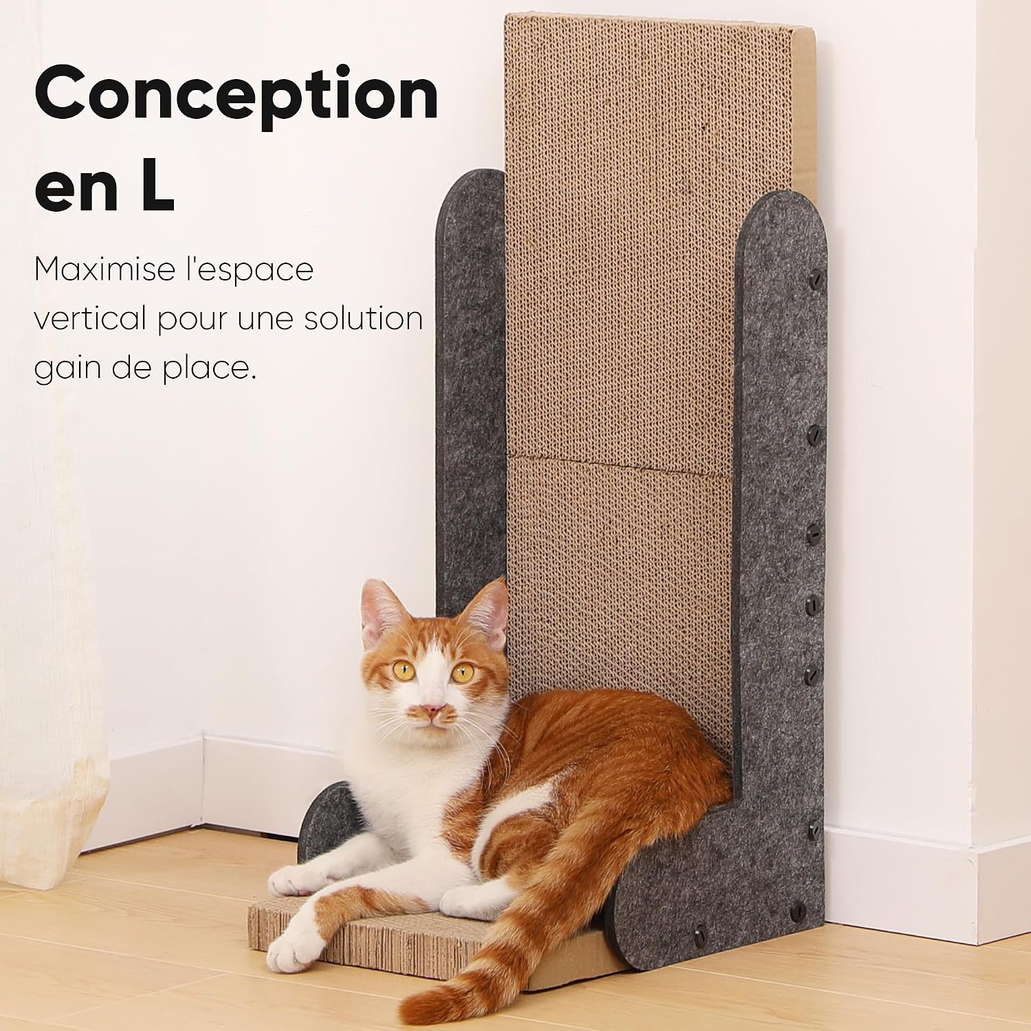Detalle 2 de FUKUMARU Griffoir pour Chat L 68 cm đ±
