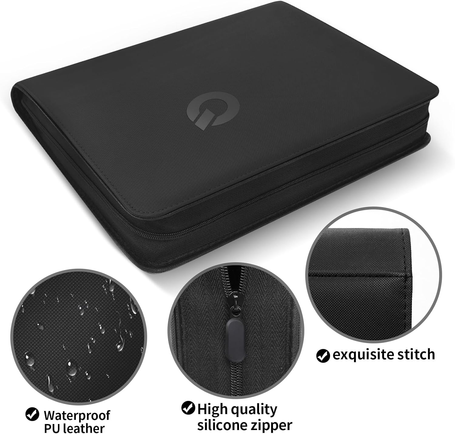 Detalle de Qurhafoo Toploader Binder: High-Capacity 3x4
