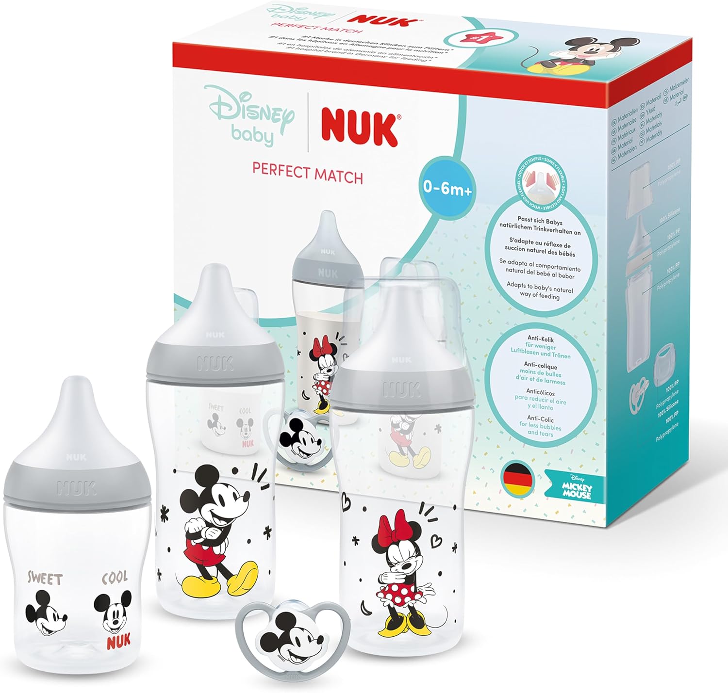 Thumbnail 6 de NUK Perfect Match Set biberons 4 pièces