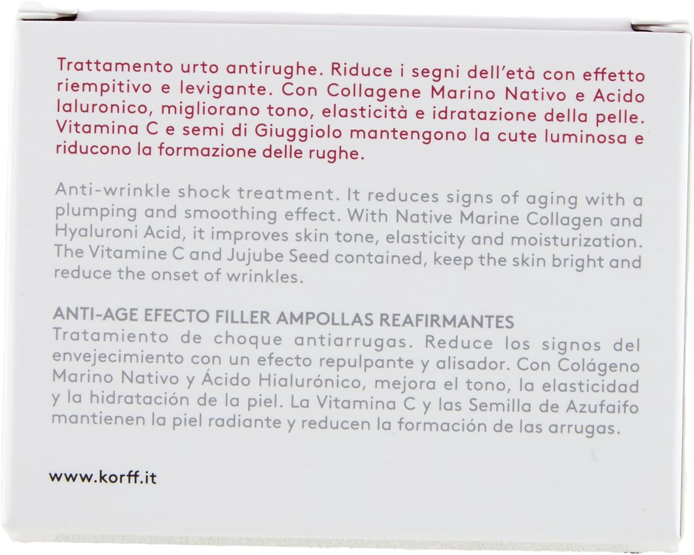 Thumbnail 5 de Korff Collagen Age Filler 15 fiale 💧