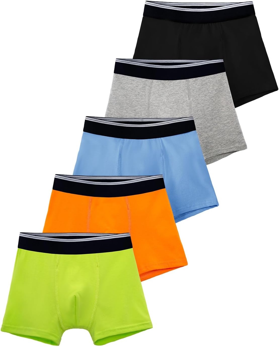 Detalle de TIICHOO Caleçon Garçon Incontinence en Coton – Culotte Lavable Lot de 5