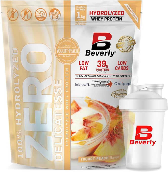Detalle de Beverly ZERO DELICATESSE Proteína Hidrolizada Whey 85% 🥛