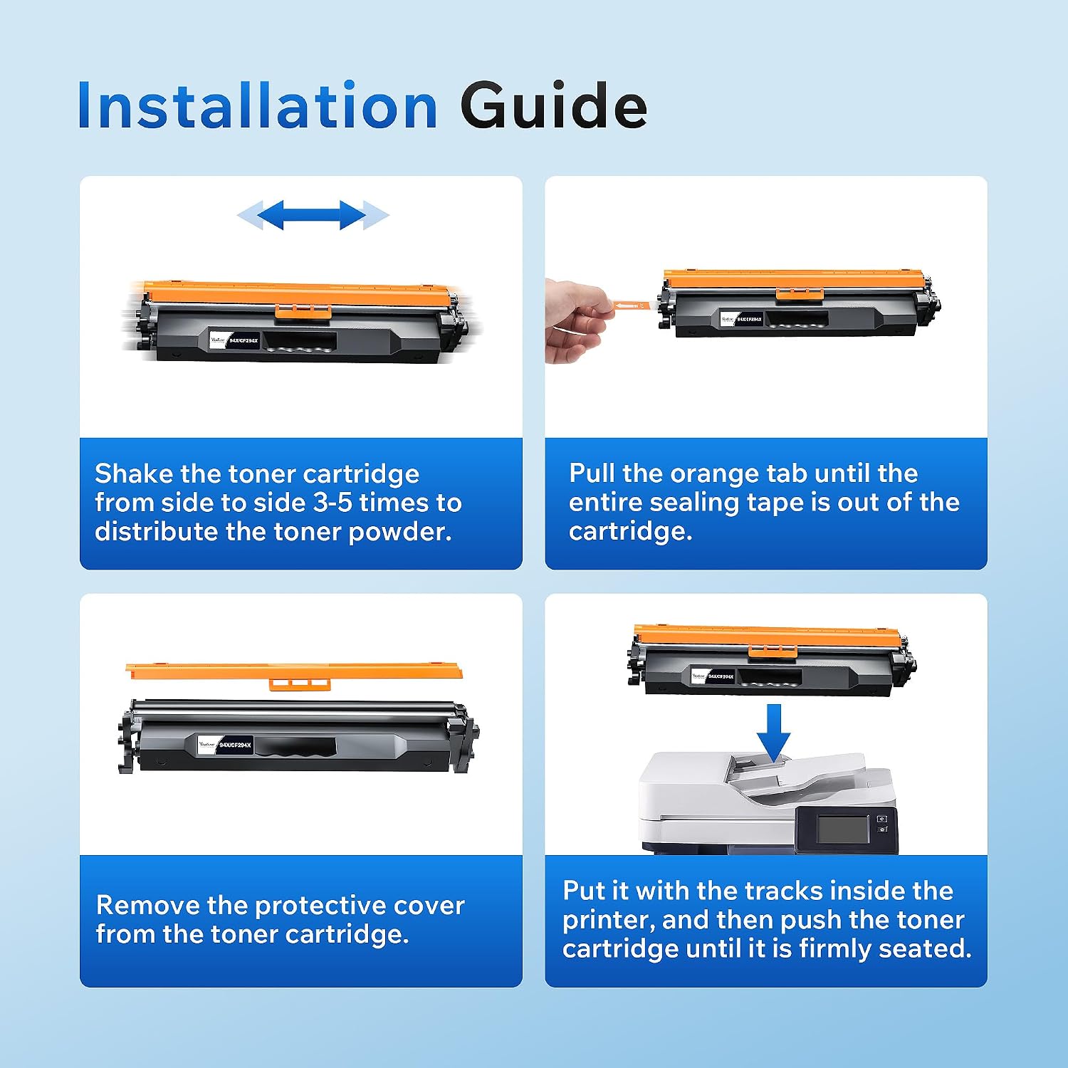 Detalle 2 de Valuetoner 94X CF294X Black High-Yield Toner Cartridge for HP LaserJet Pro