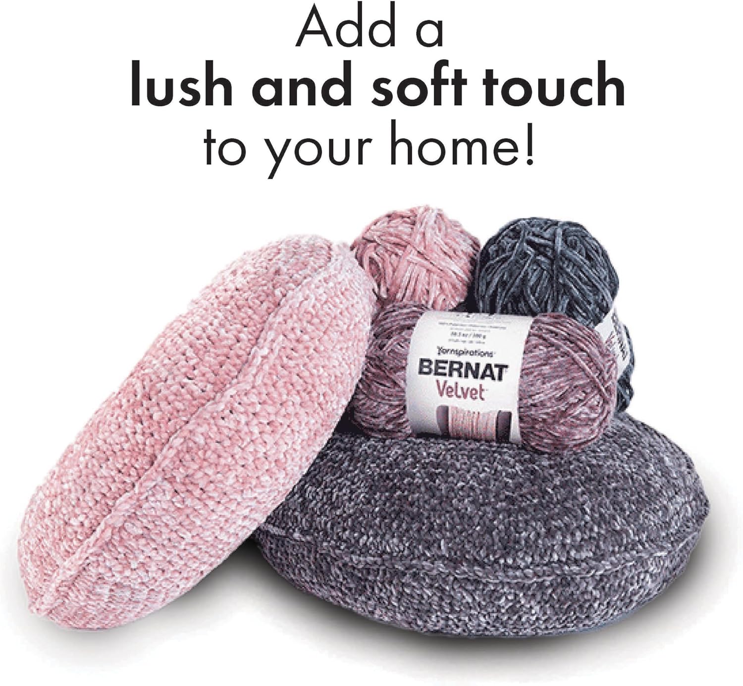 Thumbnail 3 de Bernat 2 pelotes fil velours pin 🧵