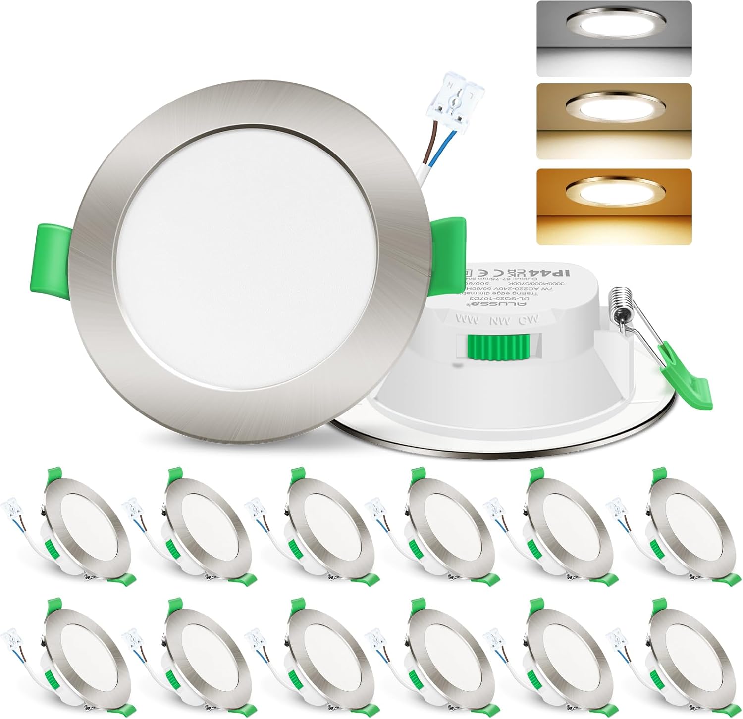 Detalle de ALUSSO Lighting LED Einbaustrahler 230V