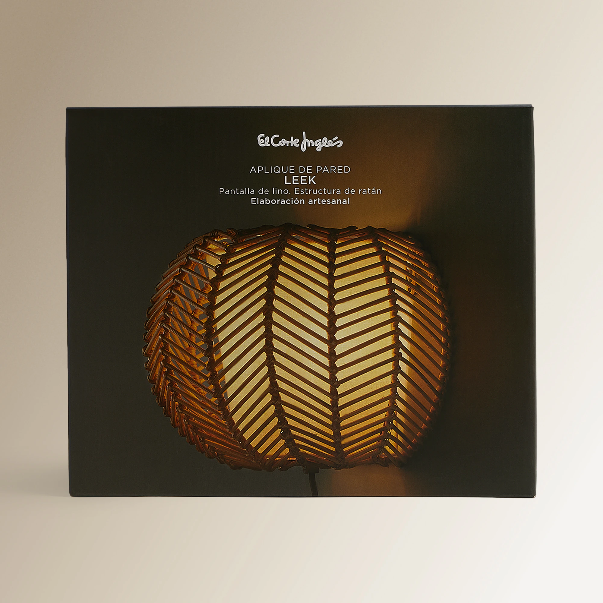 Thumbnail 2 de El Corte Inglés Aplique de mimbre Leek 🛋️