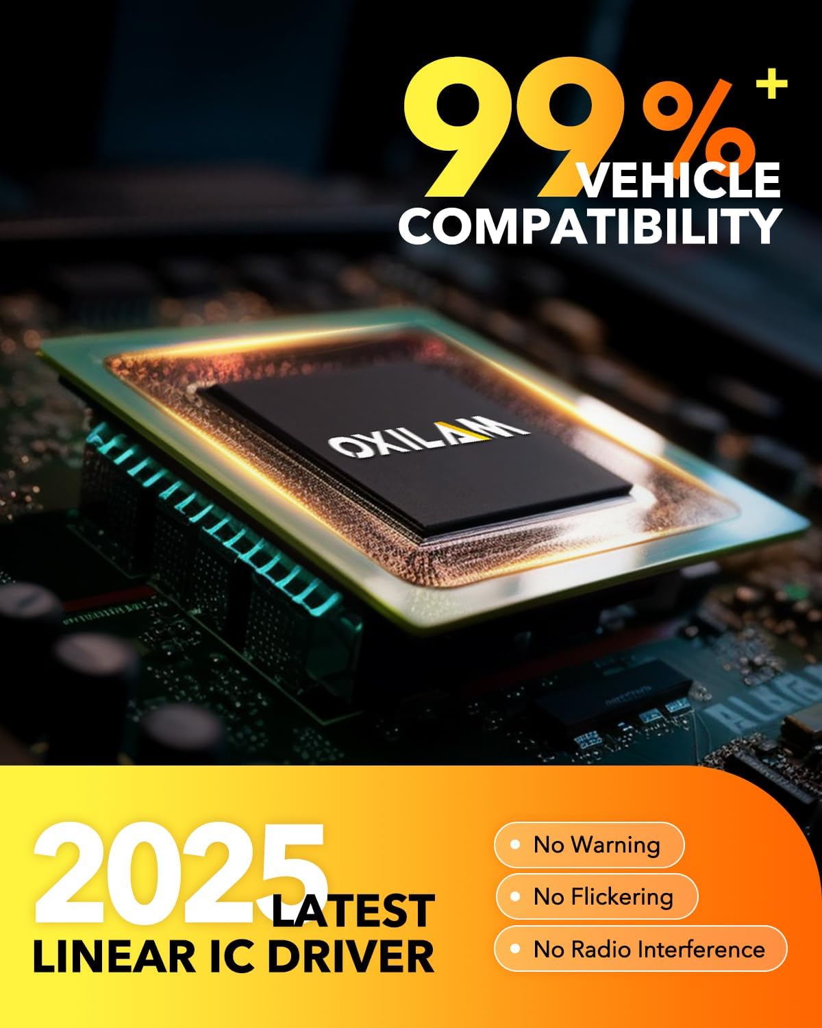 Thumbnail 5 de OXILAM H11 LED Driving Bulb 70,000LM