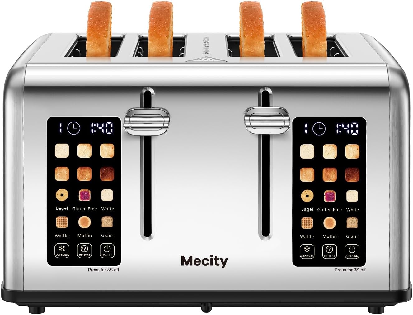 Mecity 4 Slice Toaster