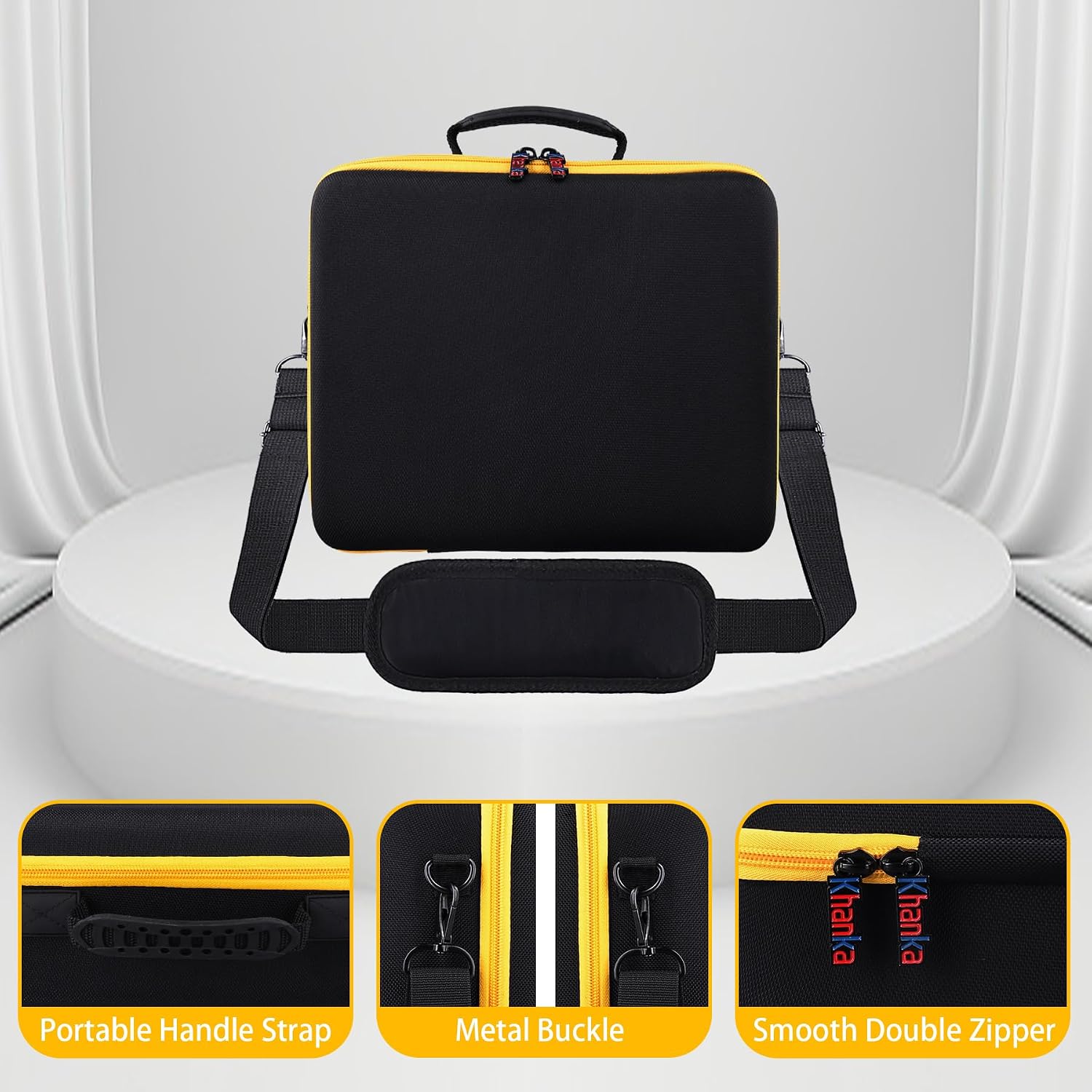 Detalle 2 de Khanka Kodak Mini Shot 4 ERA 4PASS 2-in-1 Case (Case Only) – Protective EVA Travel Cover for Kodak Mini Shot 4 Era
