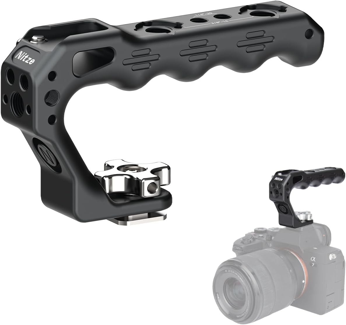 Detalle de Nitze PA28M-D3 Mini Cold Shoe Top Handle
