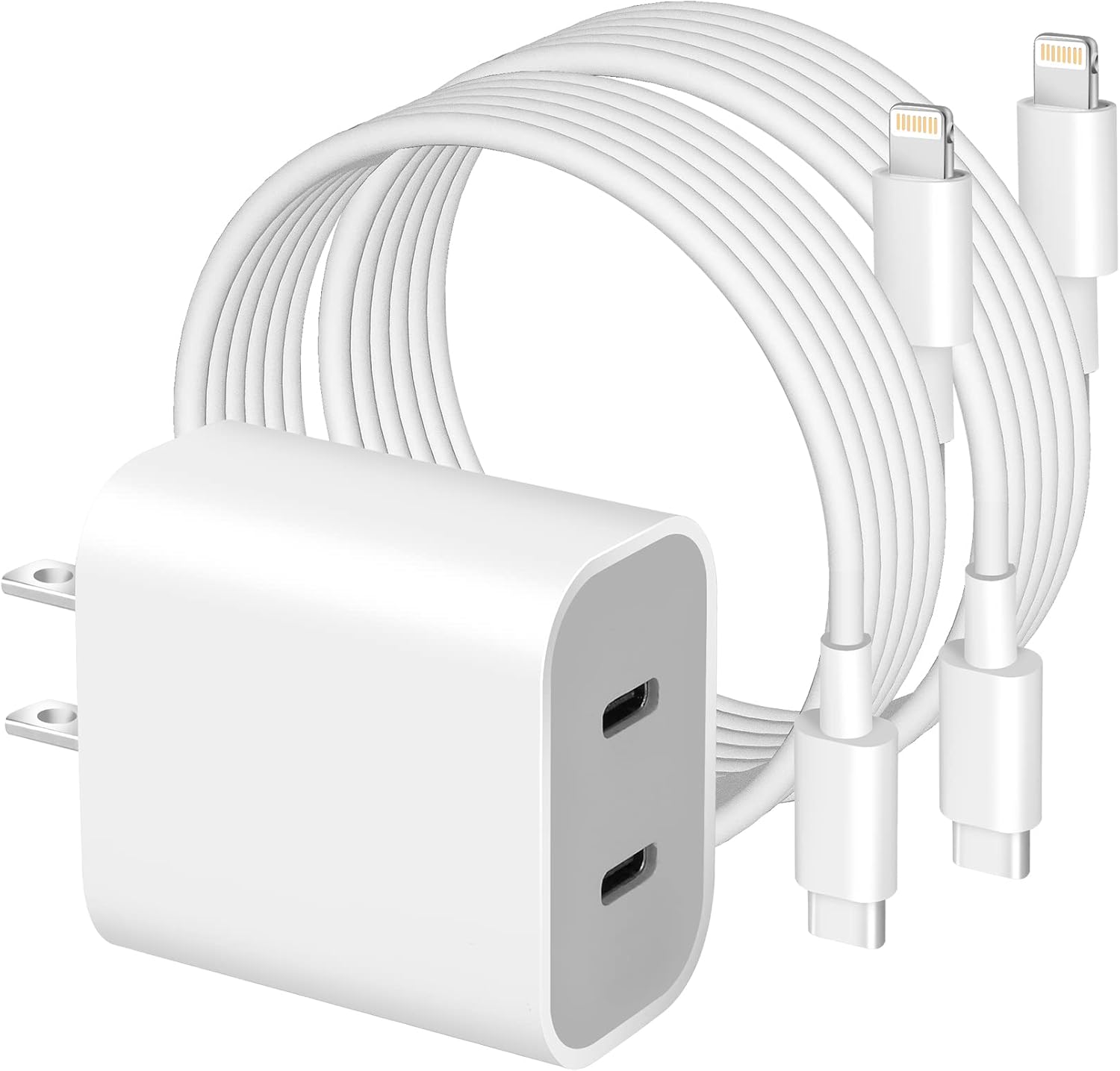 Detalle de iPhone 14 Super Fast Charger 2-Pack
