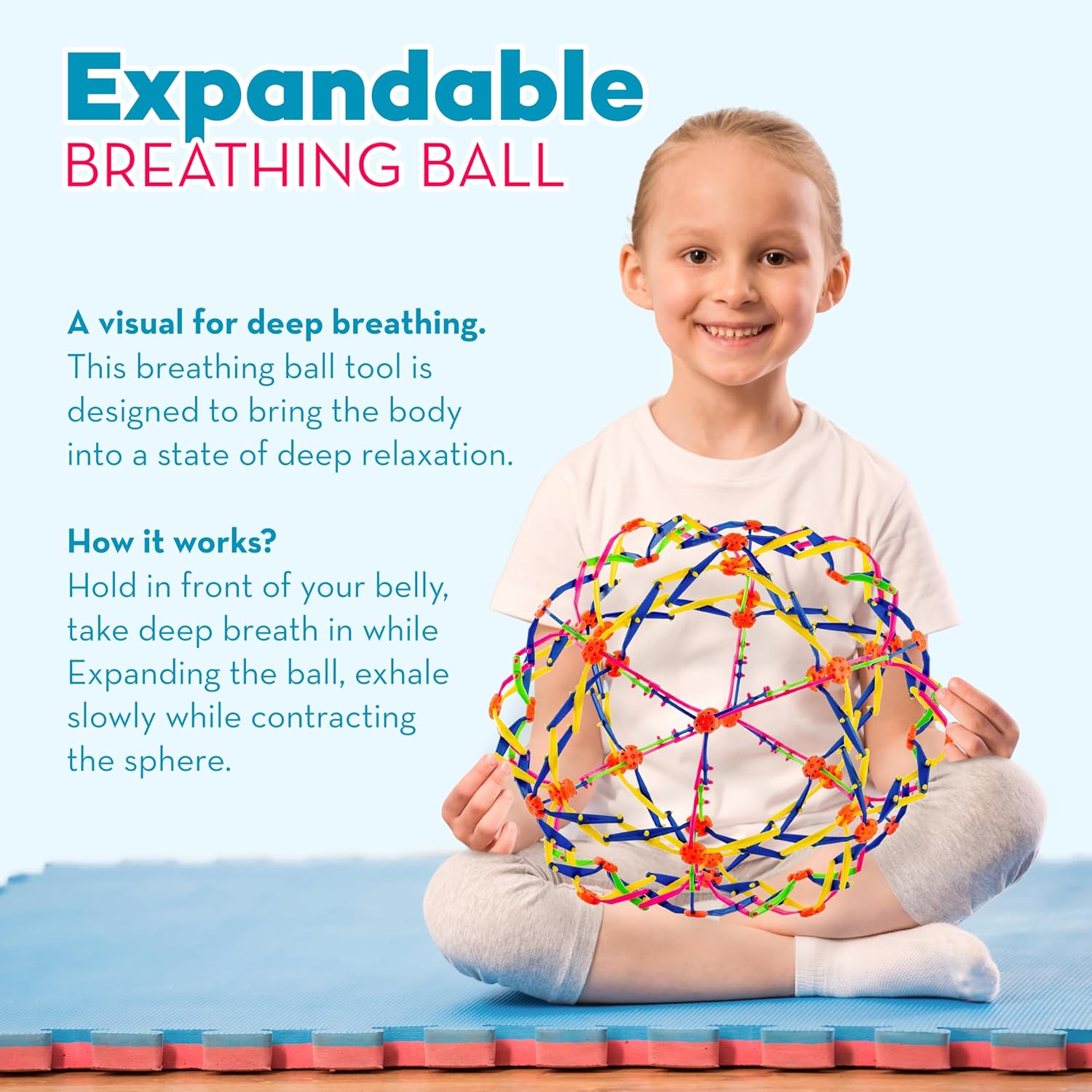 Detalle 2 de 4E's Novelty Expandable Breathing Ball 4-Pack