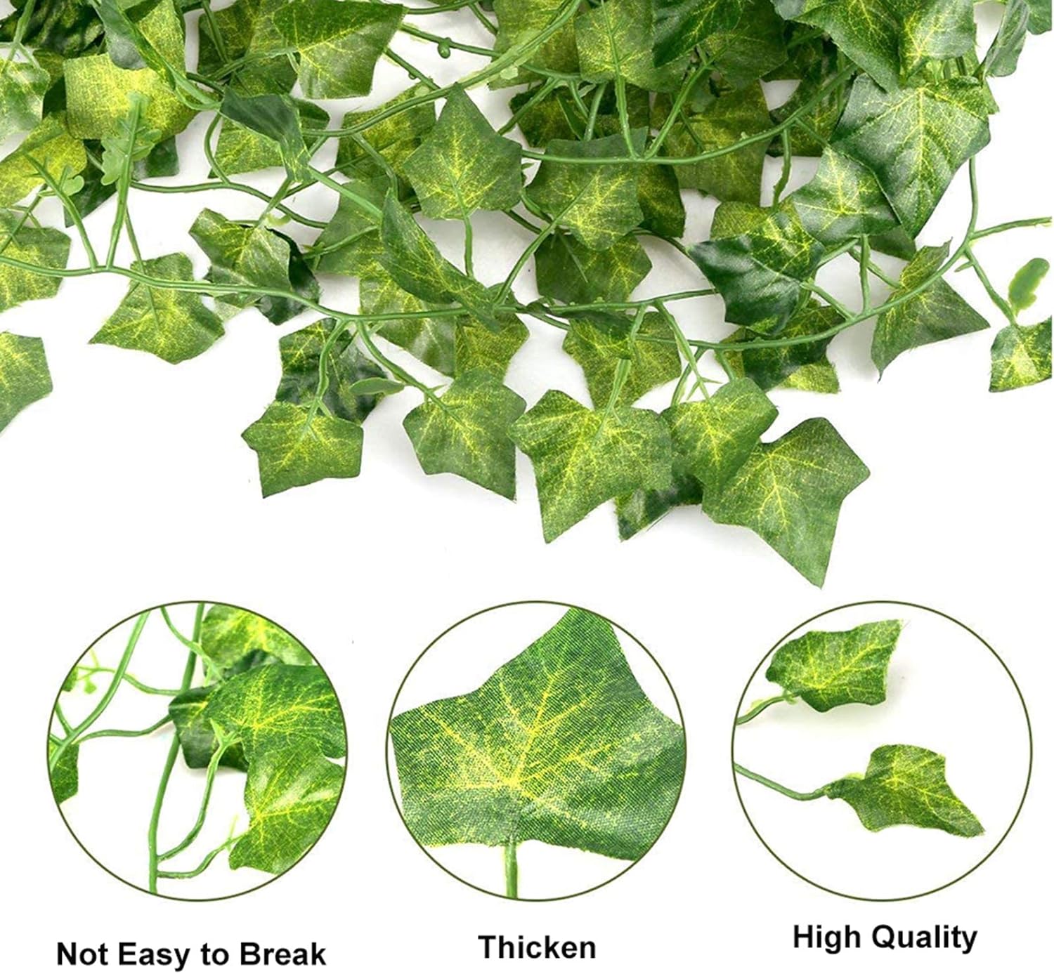 Thumbnail 2 de DazSpirit Hiedra Artificial 36 pz 75.6m