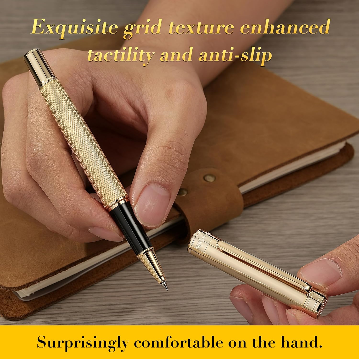 Thumbnail 6 de MCNTEIK Rollerball Pen 24K Gold Finish