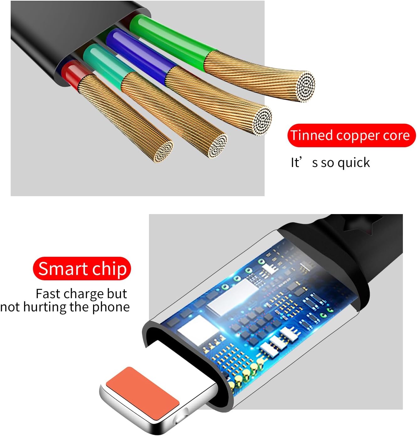 Thumbnail 3 de SDBAUX Multi Charger Cable 1m — 3‑in‑1 retractable cable