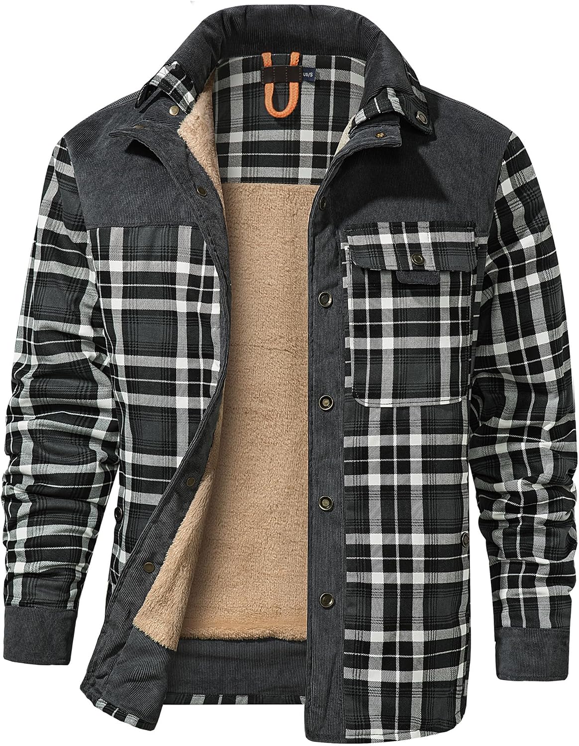 Thumbnail 6 de Mr.Stream Herren Thermohemd aus Flanell mit Fleecefutter – Winterjacke/Arbeitshemd fürs Kühlen draußen