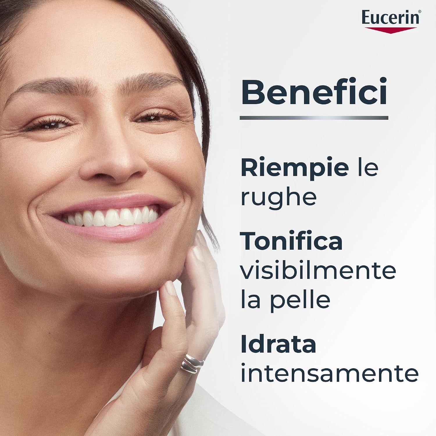 Detalle de Eucerin Hyaluron-Filler Refill Crema Giorno SPF 30 da 50 ml con acido ialuronico