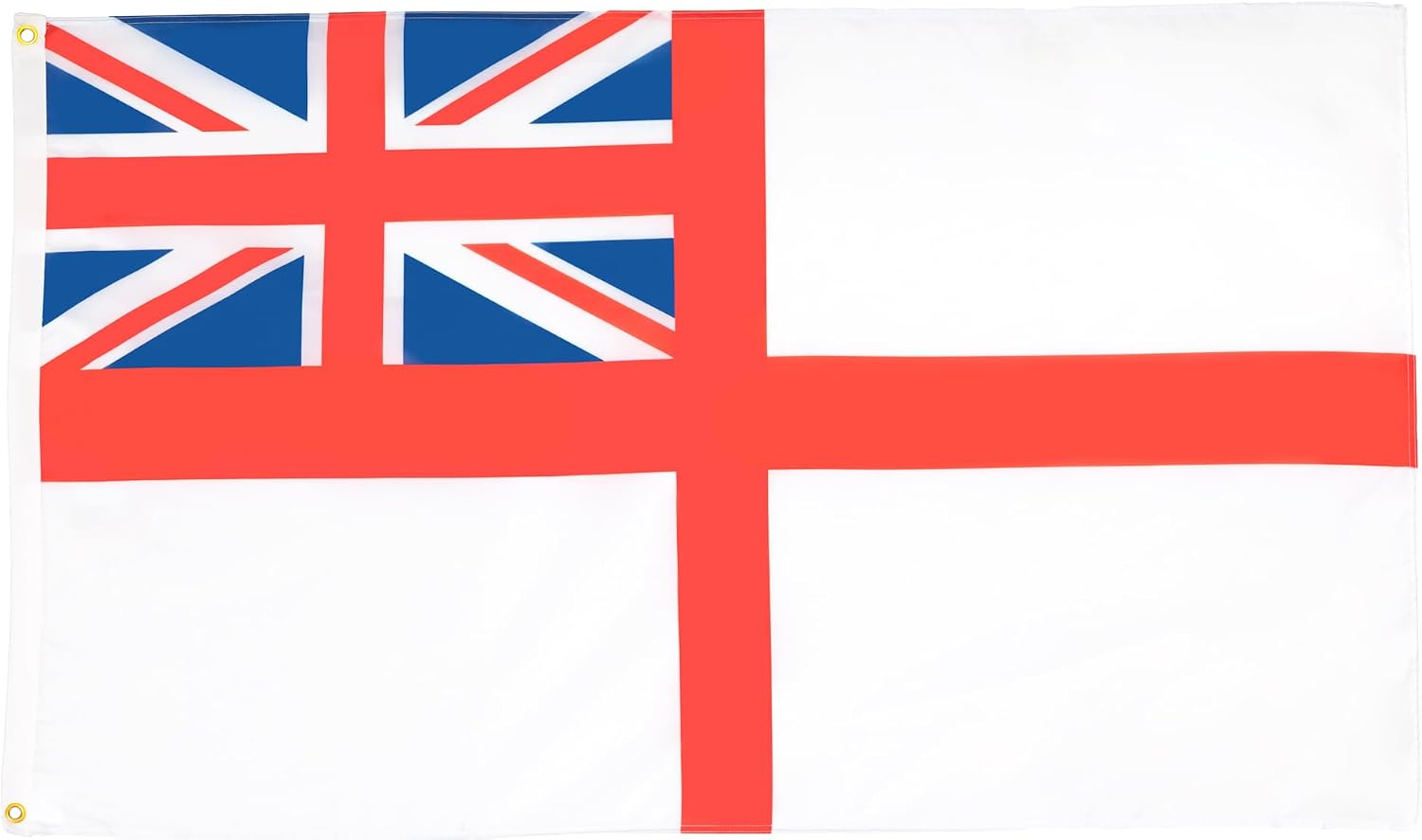 Detalle de AZ FLAG K_788 – flaga White Ensign 250 × 150 cm z poliestru 100D