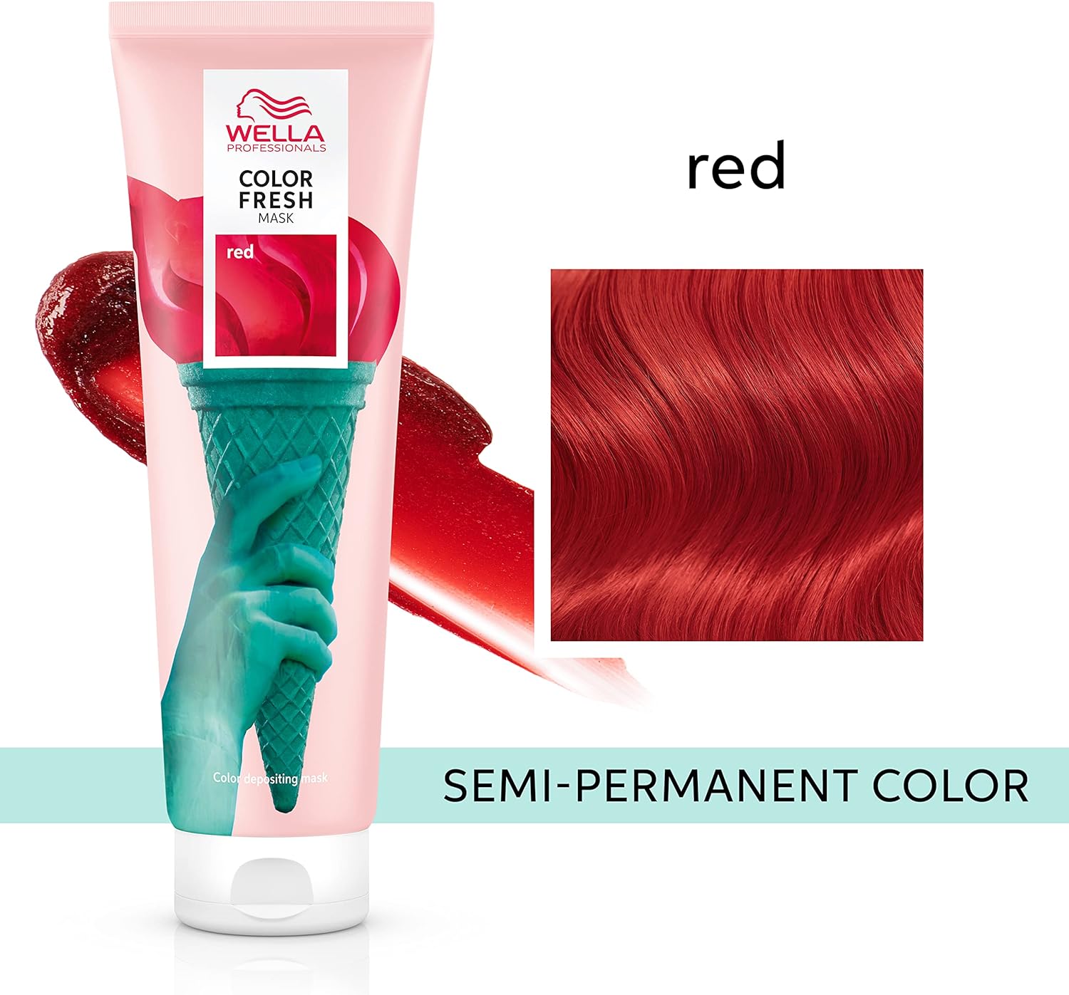 Thumbnail 1 de Wella Professional Color Fresh Mask Red (temporary colour refresh treatment) 150ml