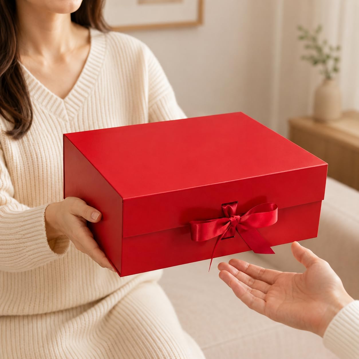 Thumbnail 4 de Tekhoho White Large Gift Box 33.5x27x12.5 cm