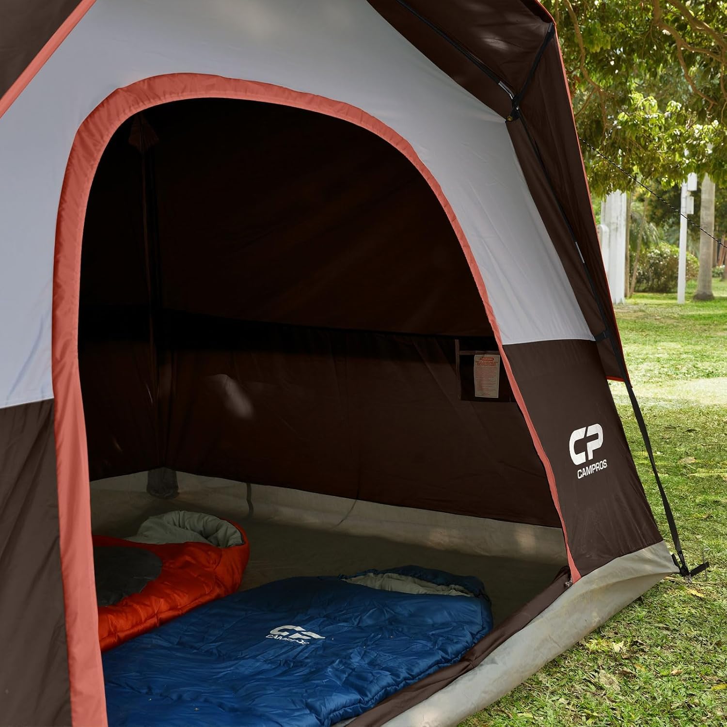 Thumbnail 6 de CAMPROS CP Camping Tent 4 Person: Waterproof, Easy Setup,Large Mesh Windows