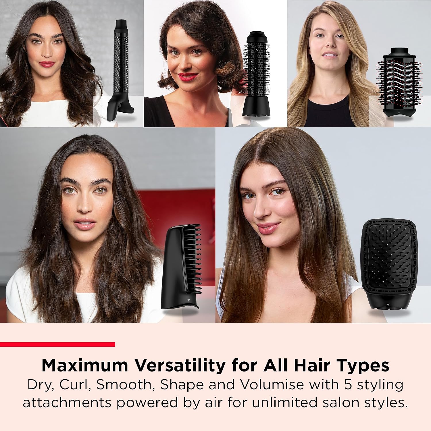 Detalle 1 de REVLON One-Step 5-in-1 Blow-Dry Styler