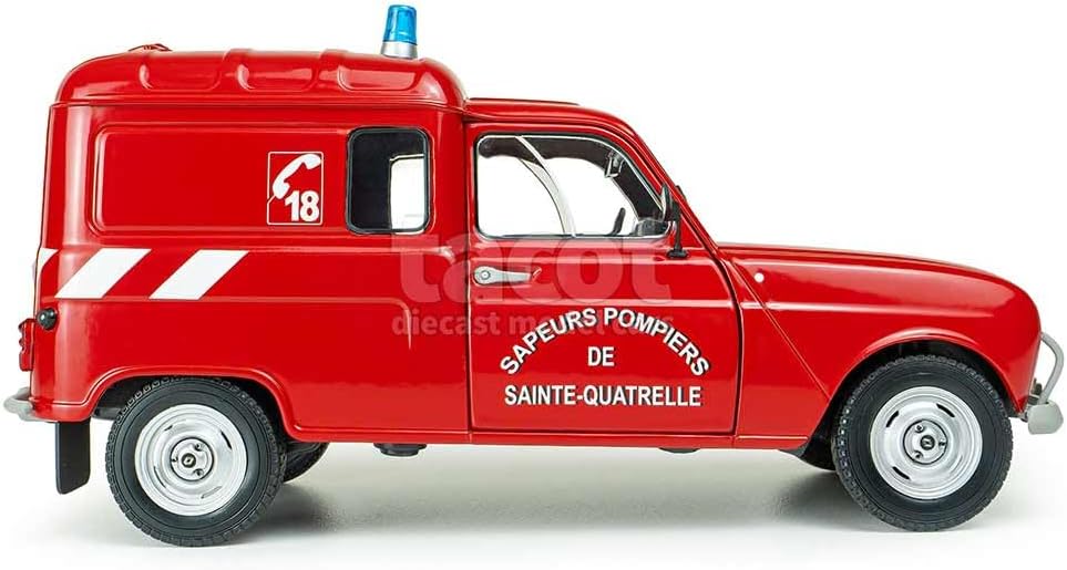 Thumbnail 3 de Solido Renault 4LF4 1976 – metalowy model strażacki 1:18 z otwieranymi drzwiami