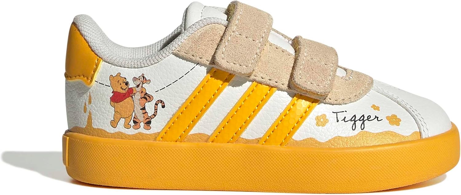 Detalle 2 de adidas KI9176 Disney VL Court 3.0 babyschoenen, maat 27 EU, driekleurig