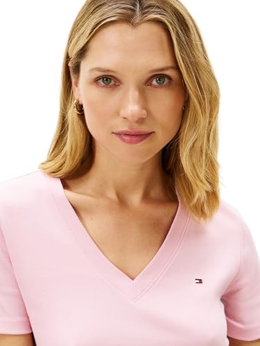 Thumbnail 2 de Tommy Hilfiger Slim Cody V-nk Ss Ww0ww40584 camiseta mujer XXS