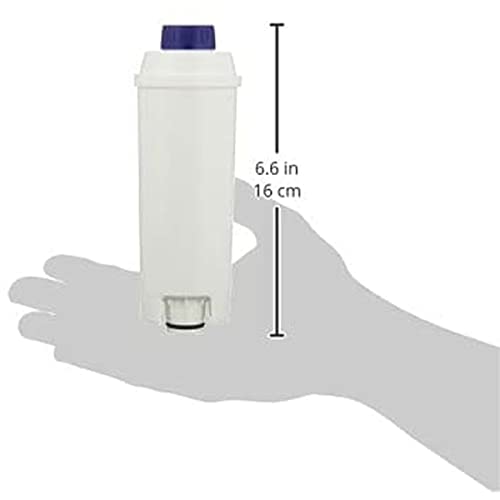 Detalle 2 de De'Longhi Cartouche Filtrante DLSC002 – Filtre à Eau pour Machine à Café, Blanc