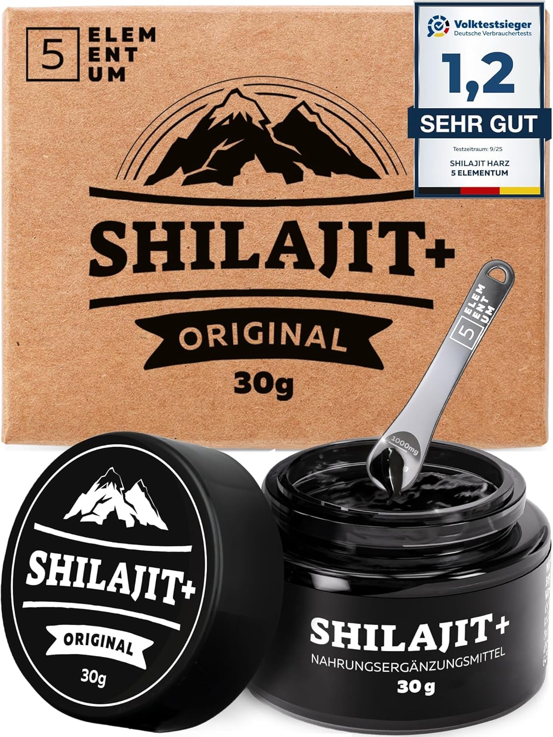 Detalle de Shilajit Original Himalaya Harz 30 g 🍃
