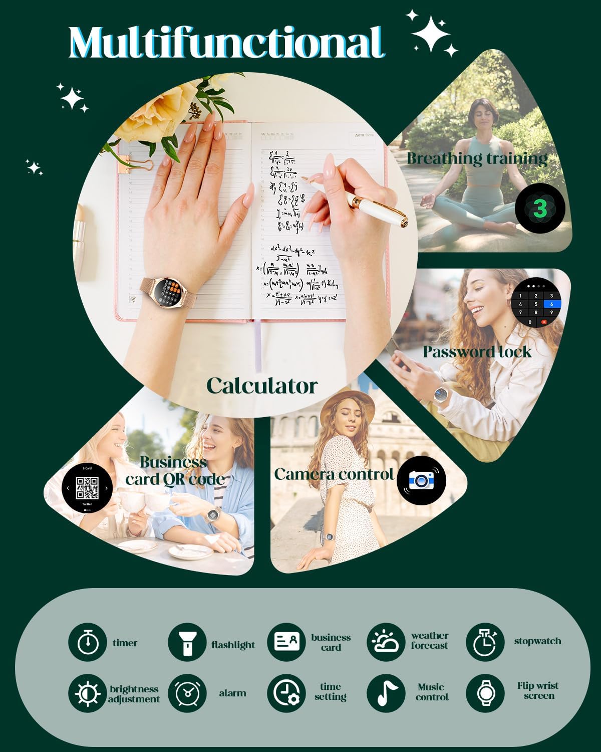 Thumbnail 5 de Smart Watch Women Smartwatch Sport 1.27