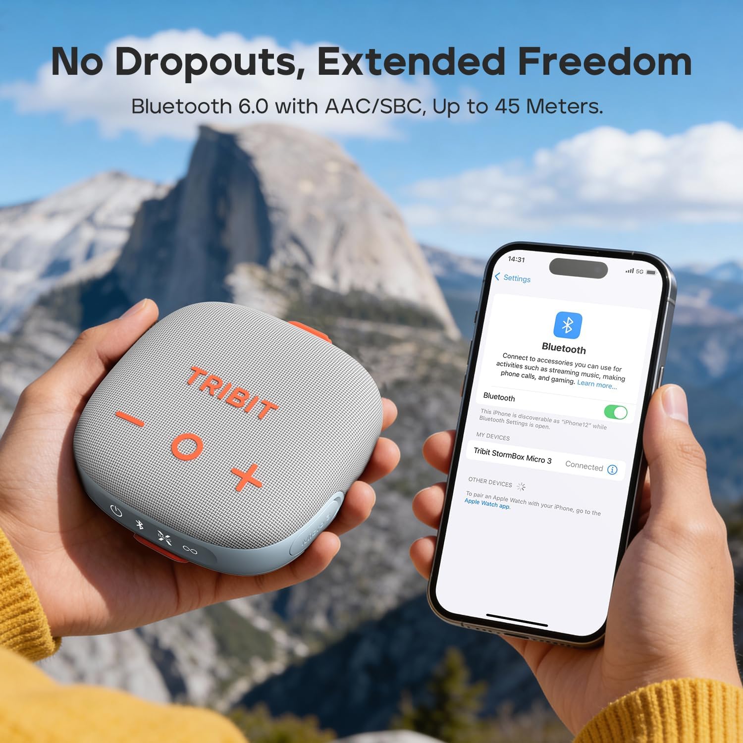 Detalle de Tribit StormBox Micro 3 Portable Wireless Speaker