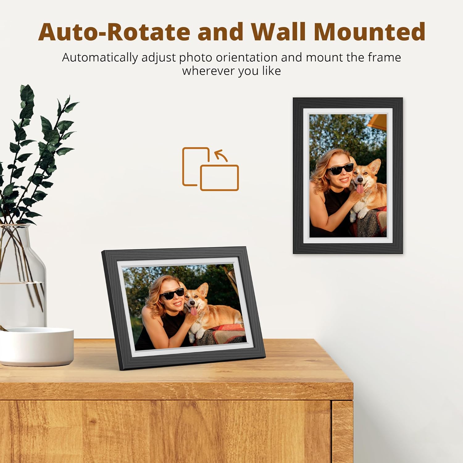 Thumbnail 5 de Dragon Touch 10 inch WiFi Digital Photo Frame