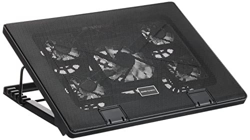 Thumbnail 8 de Mars Gaming MNBC2: base refrigeradora para PC portátil con 5 ventiladores y LED roja