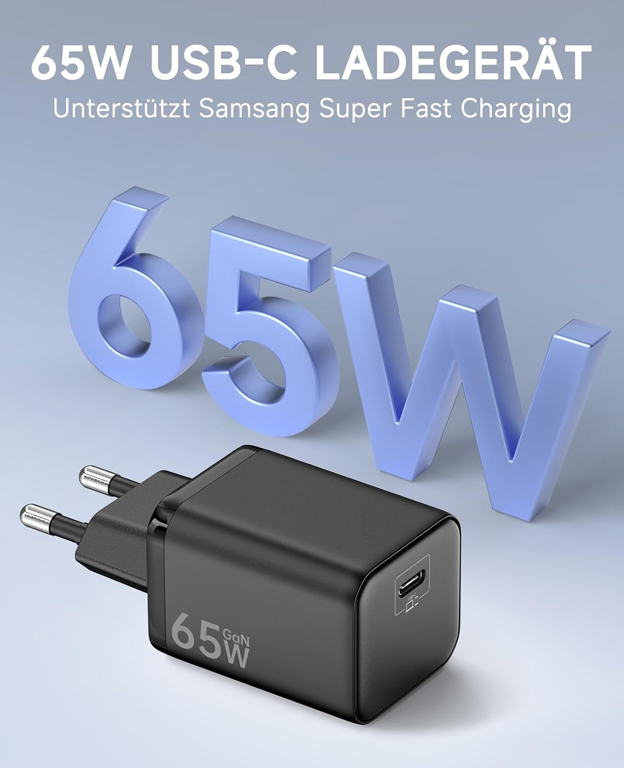 Thumbnail 1 de HYDOOD USB C Ladegerät 65W Schnellladegerät