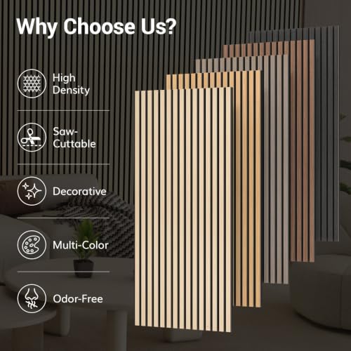 Thumbnail 6 de TONOR Panneau Mural de Bois Teck 120x60 cm – Lot de 10