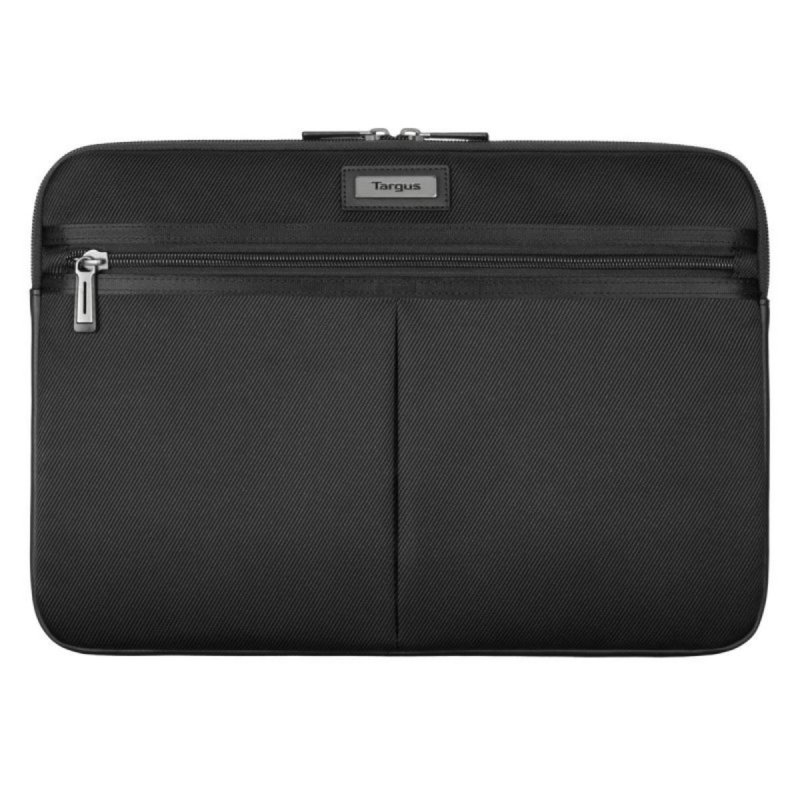 Detalle de Funda Targus TBS953GL 14" Nylon Negro: protección resistente con bolsillo frontal para accesorios