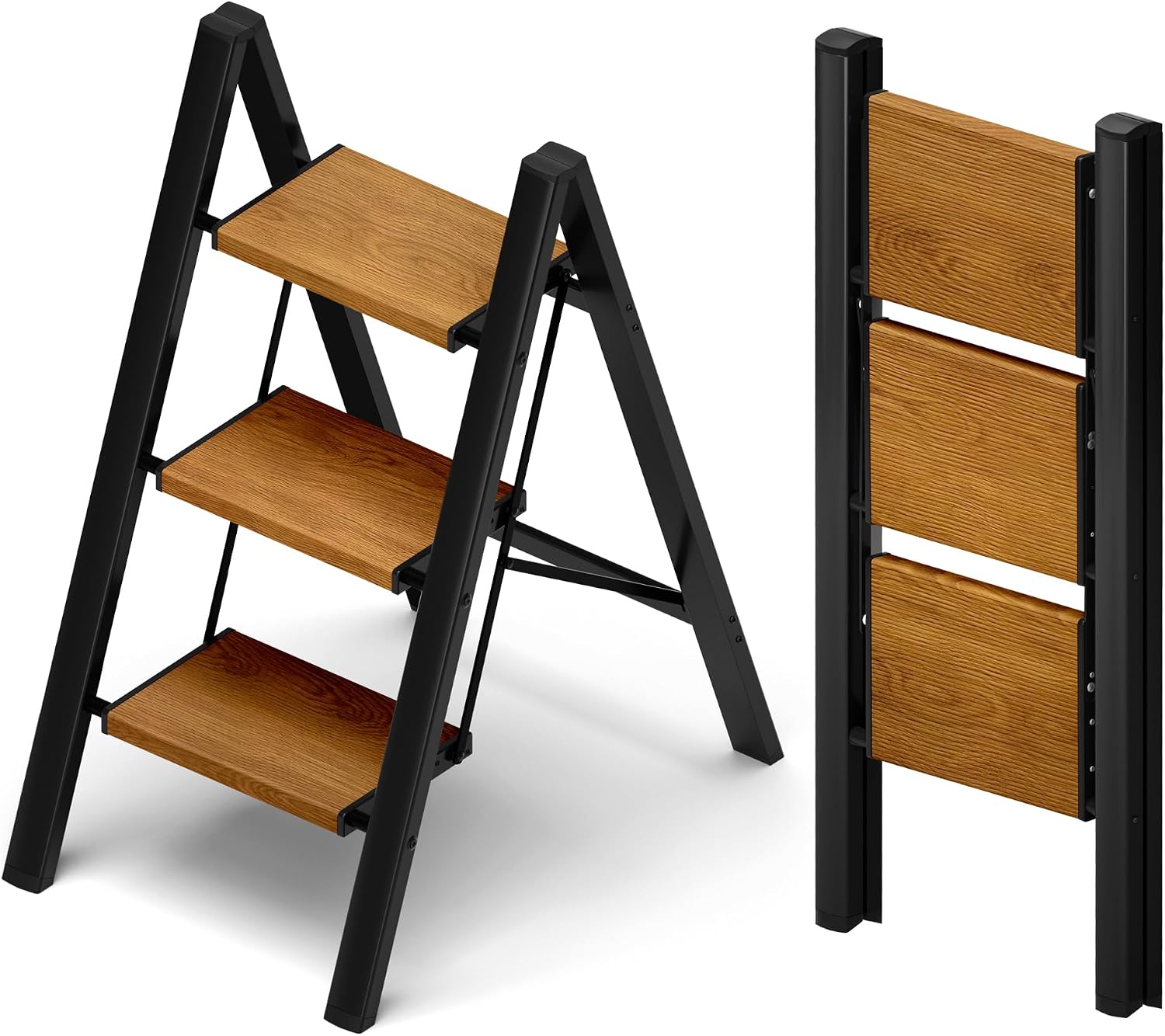 Detalle de Taranta Folding Step Stool, Aluminum