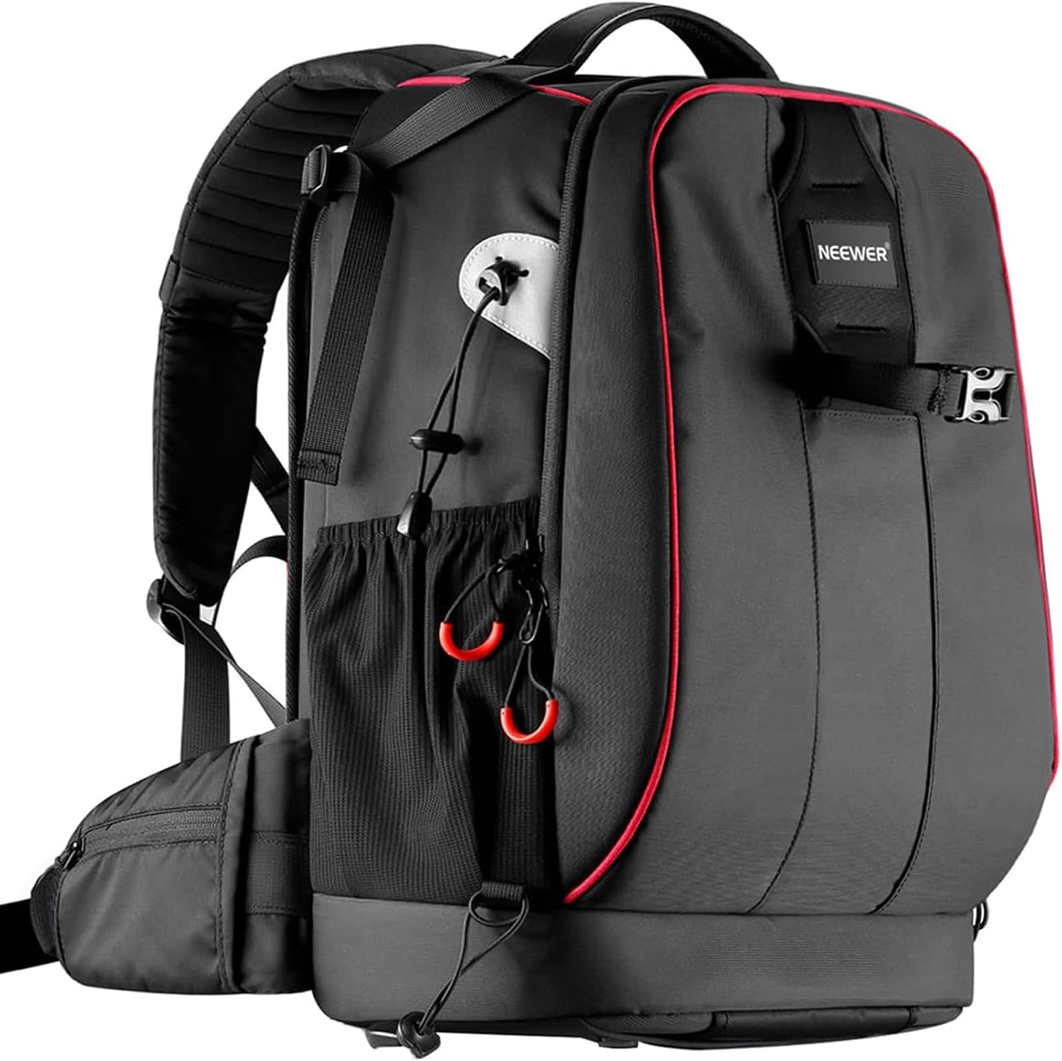 Detalle de NEEWER Étui rembourré pour appareil photo avec serrure à combinaison – sac imperméable anti-chocs pour DSLR, accessoires et DJI Phantom