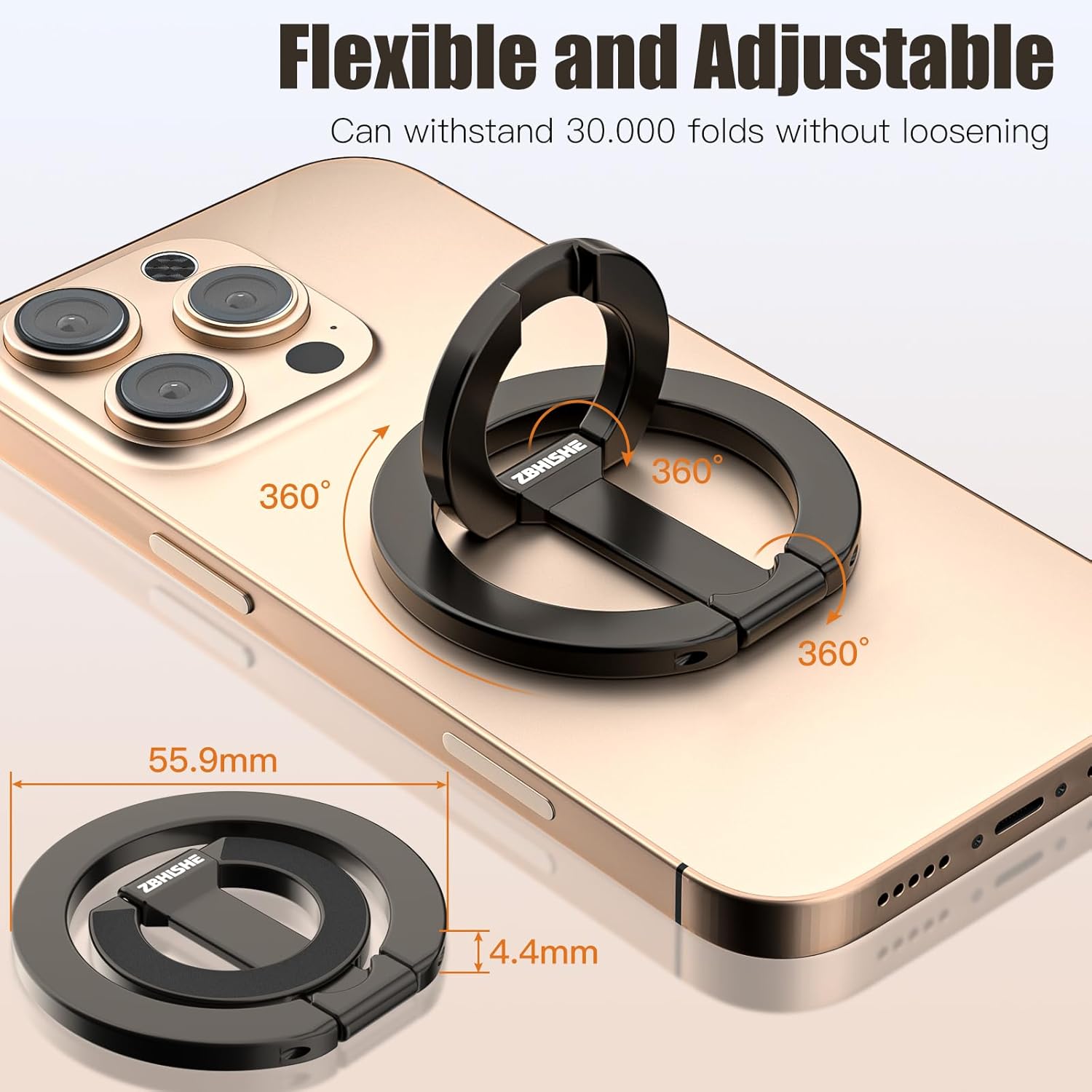 Detalle 2 de ZBHISHE MagSafe Phone Ring 2-pack