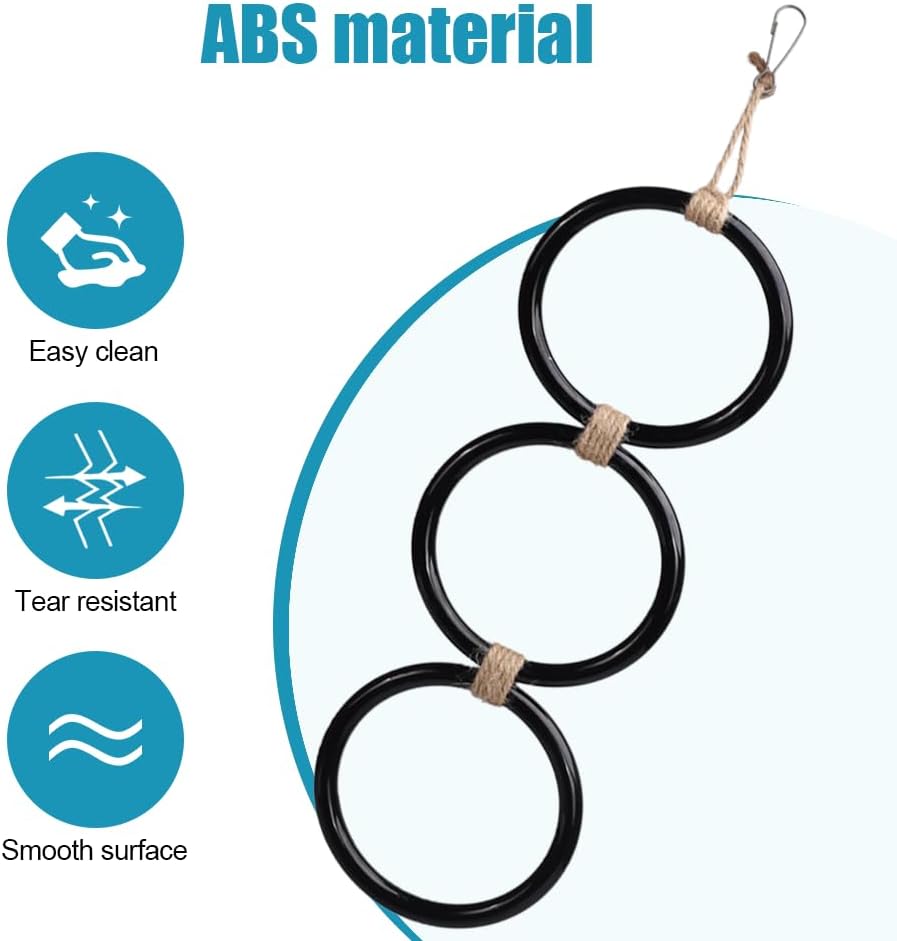 Thumbnail 1 de MiOYOOW Snake Climbing Rings — Plastic Enrichment Chain for Reptile Tanks