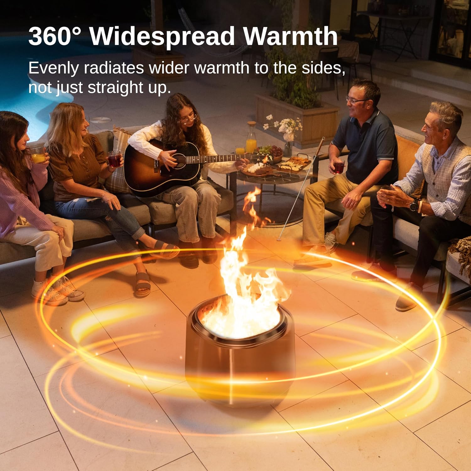 Detalle 2 de EAST OAK Camber Fire Pit 21''
