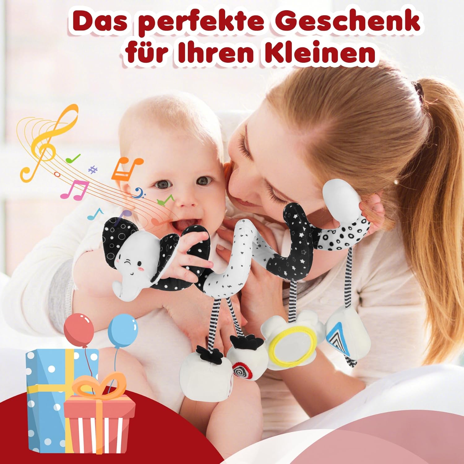 Thumbnail 6 de URMYWO Kinderwagen Spielzeug 0–12 Monate