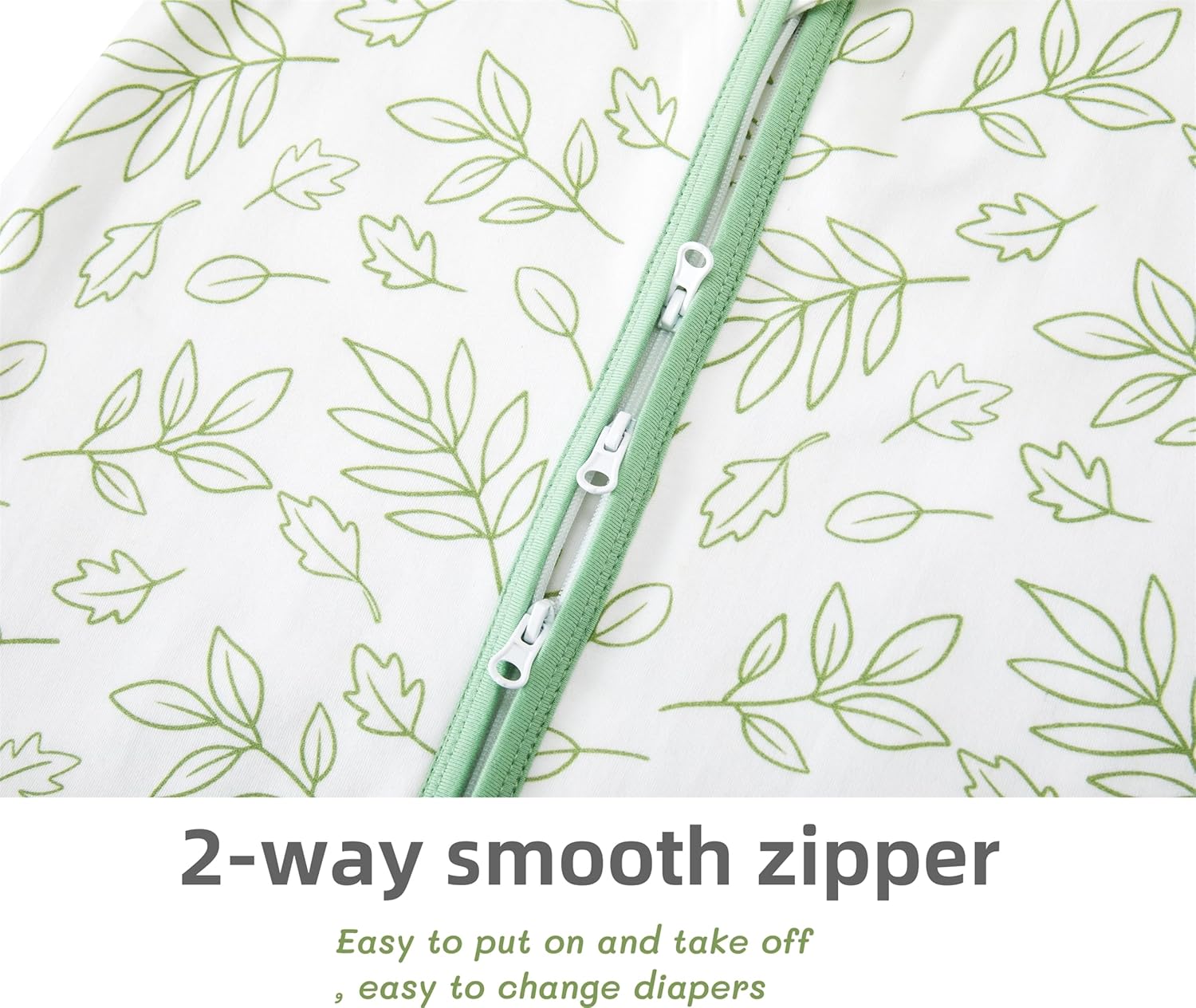 Thumbnail 3 de Chilsuessy Baby-Schlafsack Sommer mit Füßen 0,5 Tog aus 100% Baumwolle (110–120 cm)