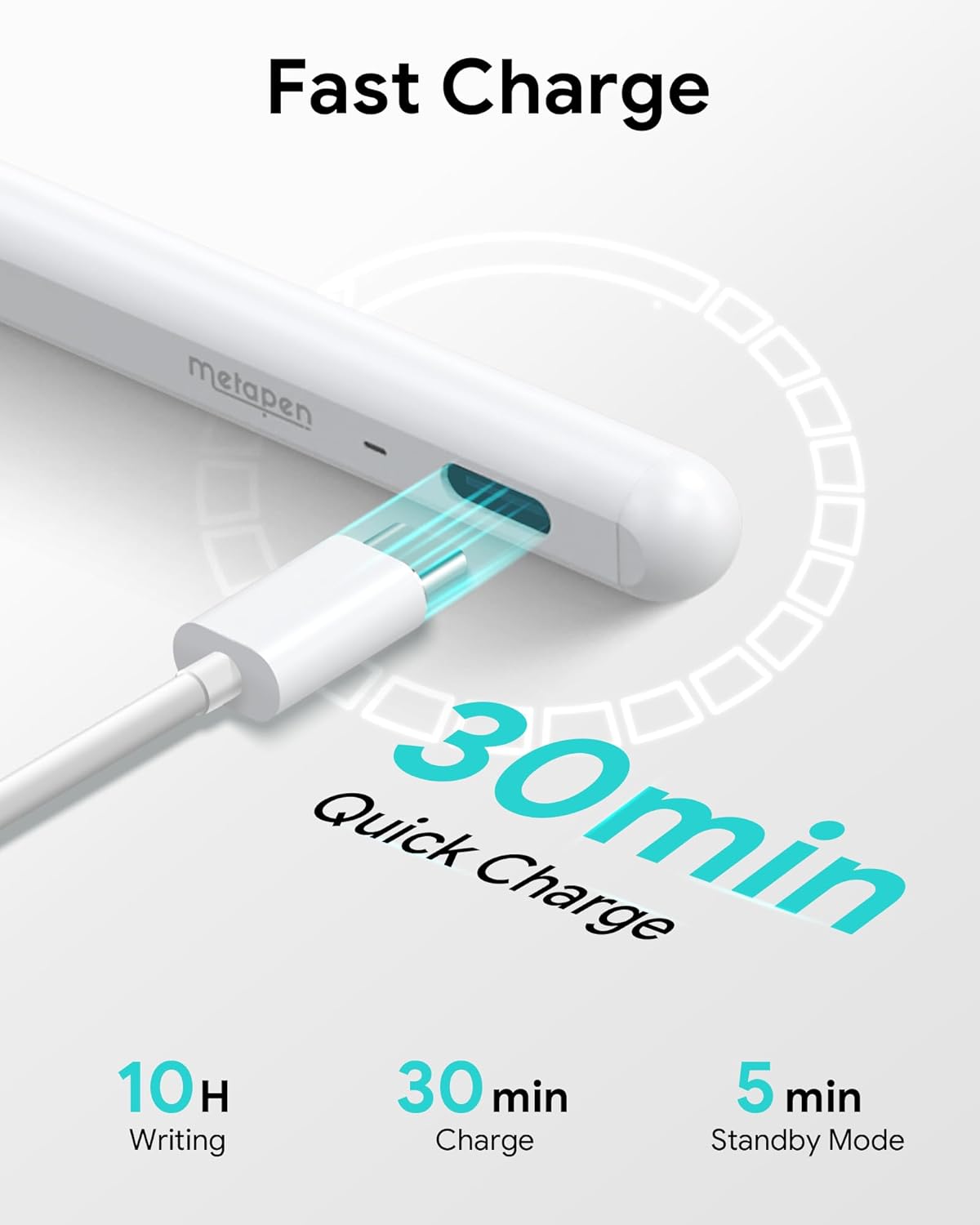 Thumbnail 3 de metapen A11 Stylus for iPad 10h Battery