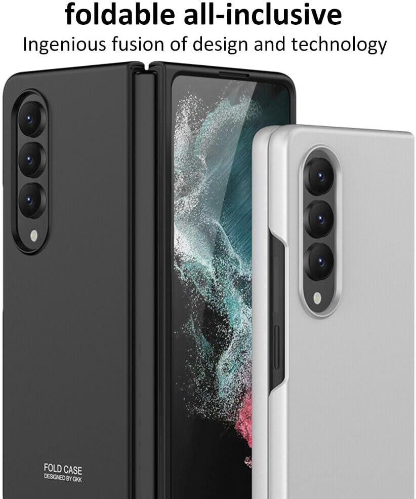 Thumbnail 3 de Panda Bobo Ultra-Thin Shockproof Case for Samsung Galaxy Z Fold 4 (Gold)