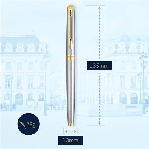 Detalle de Waterman Hemisphere Rollerball Gold Trim ✒️ Fine Point